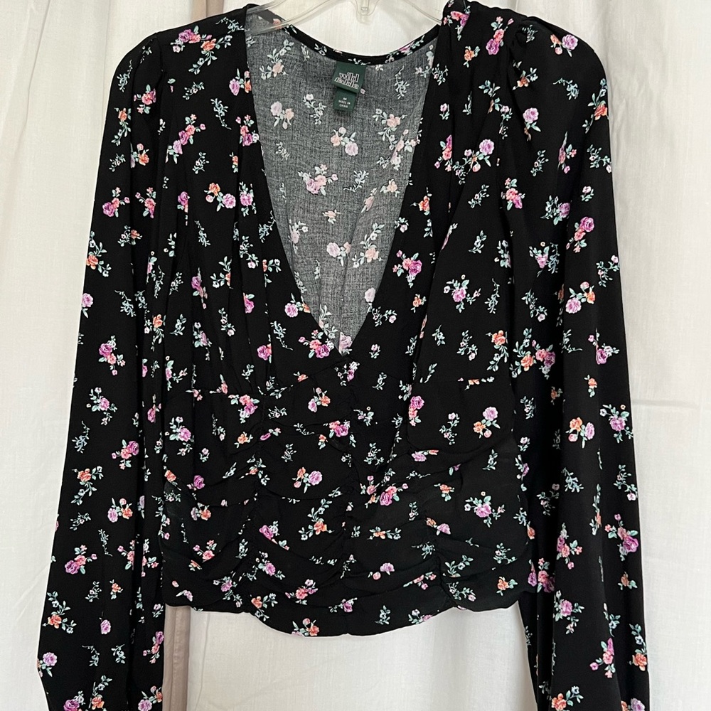 Floral Crop Top